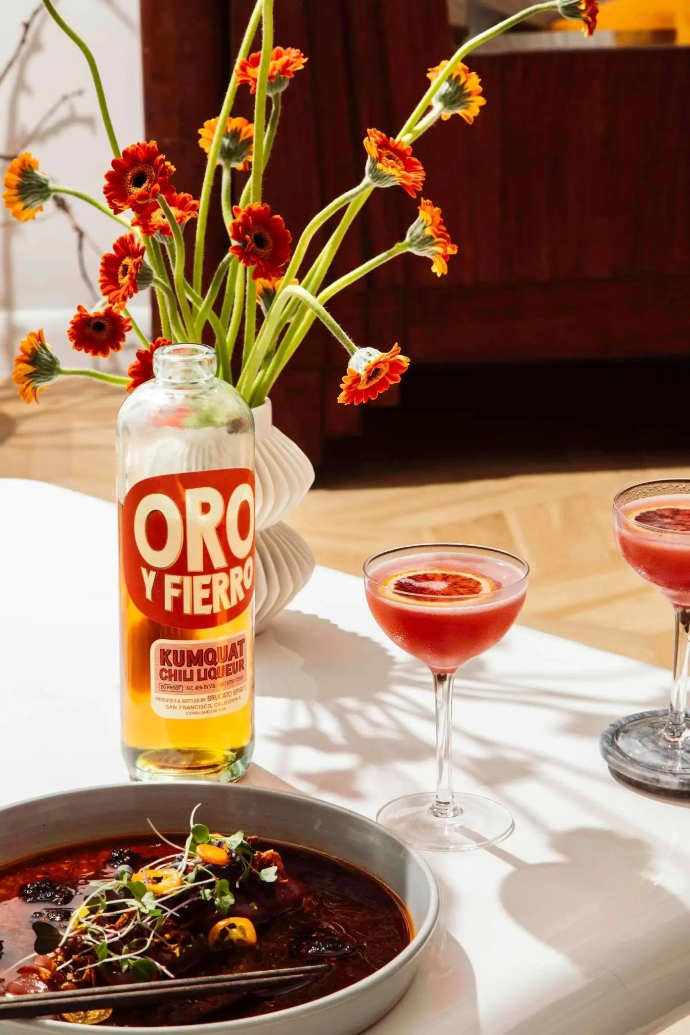 Brucato Amaro Oro y Fierro | Kumquat Chili Liqueur - Image 3
