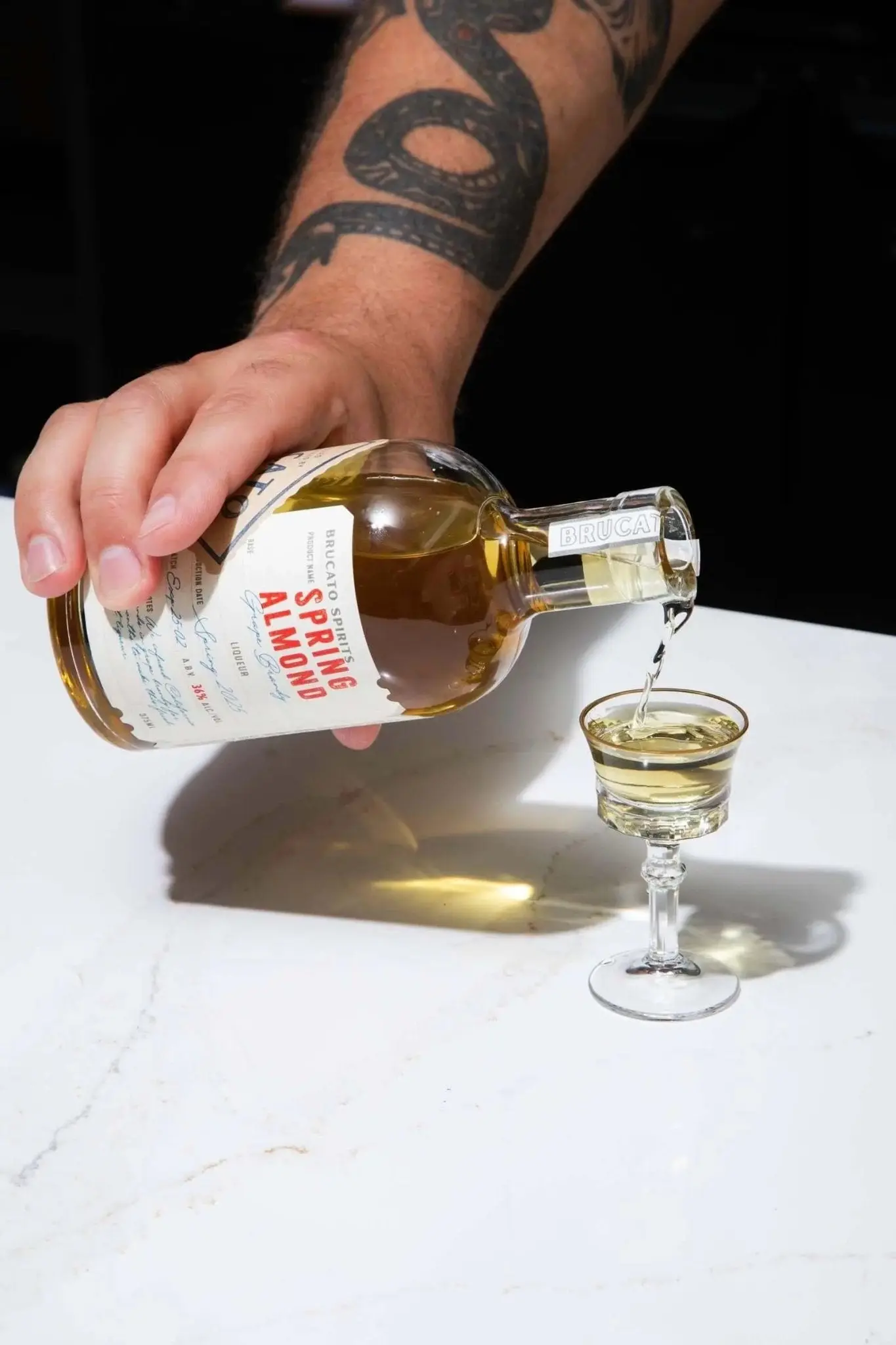 Brucato Spring Almond Grape Brandy Liqueur – Amaro Style - Image 3