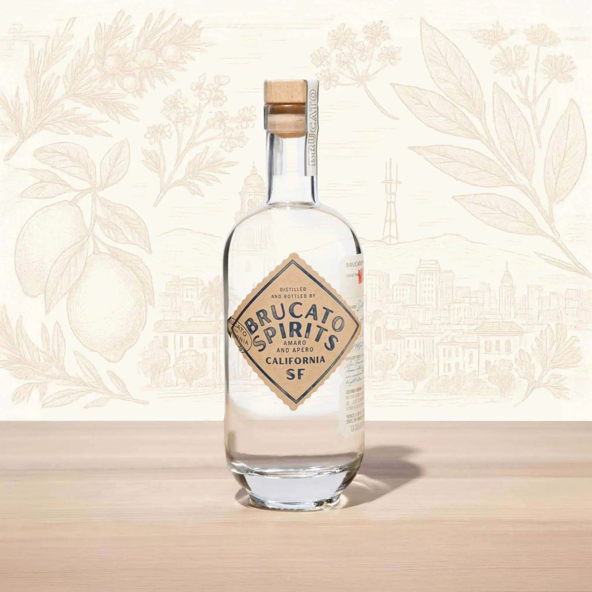 Brucato Mission Gin – California Grape-Based American Gin 750ml - Image 2