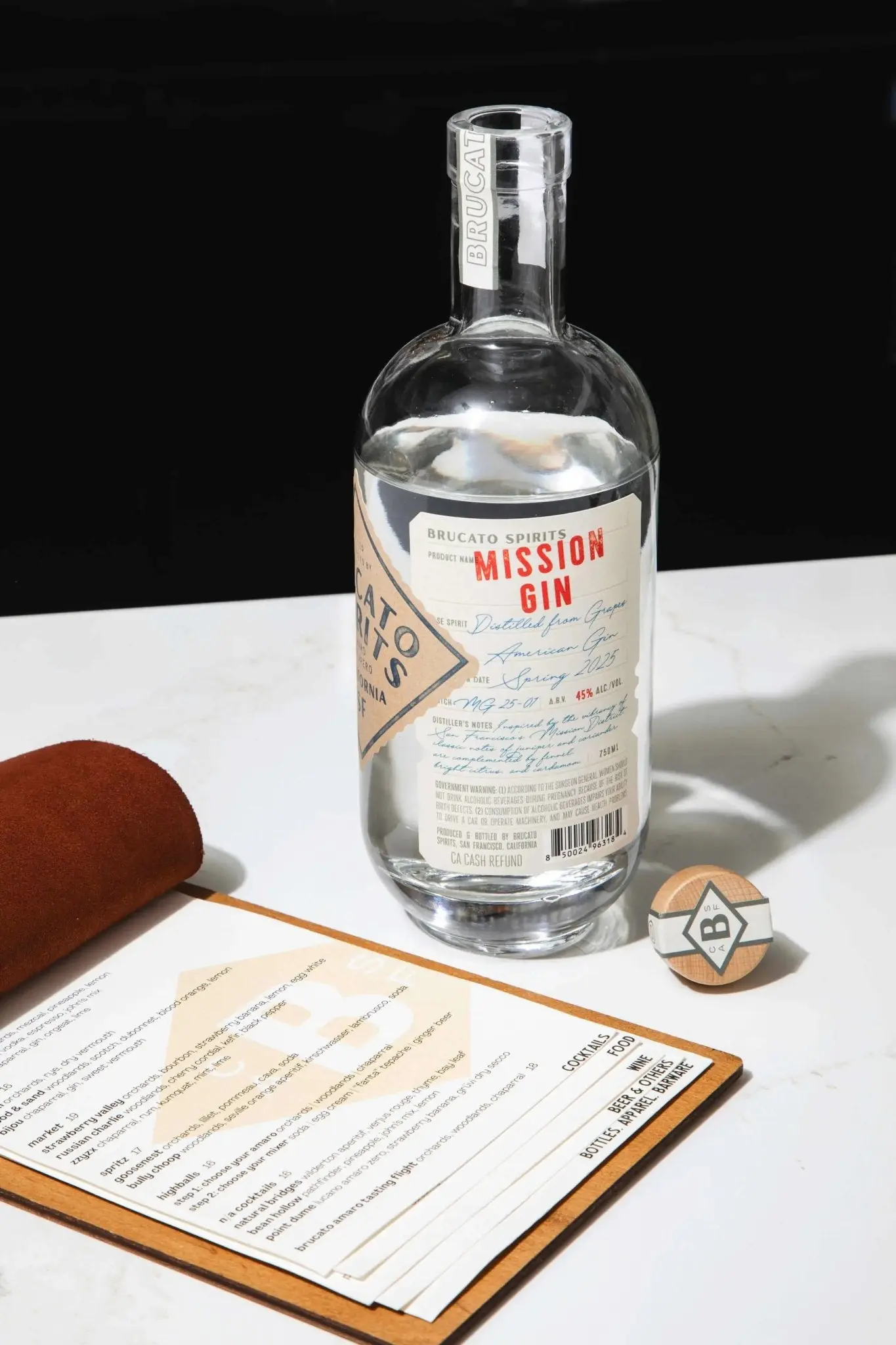 Brucato Mission Gin – California Grape-Based American Gin 750ml - Image 3