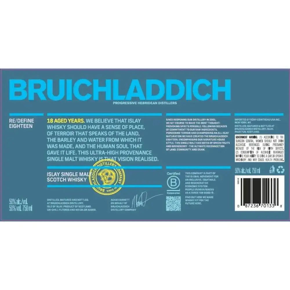 Bruichladdich 18 Year Old - Image 2