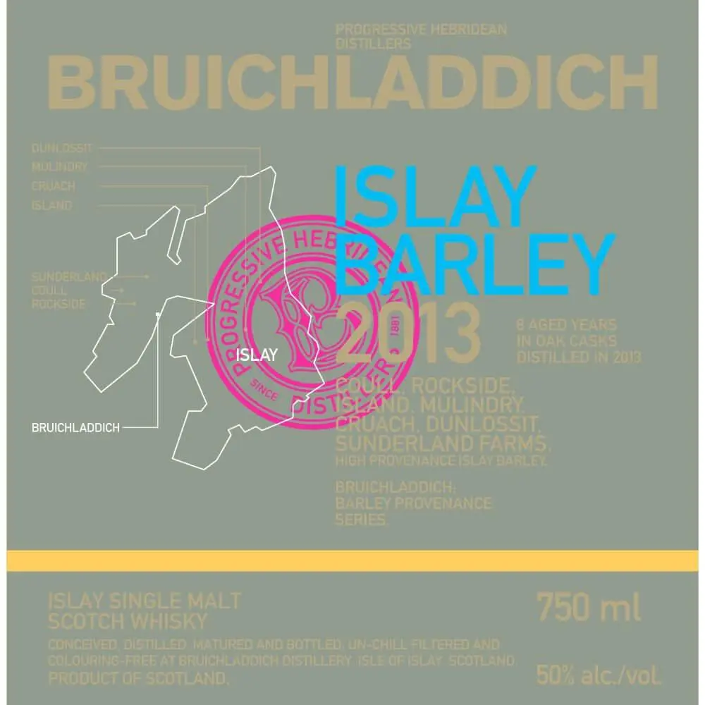 Bruichladdich Islay Barley 2013 - Image 2