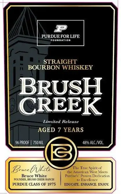 Brush Creek Straight Bourbon Whiskey Aged 7 Years – 750ml