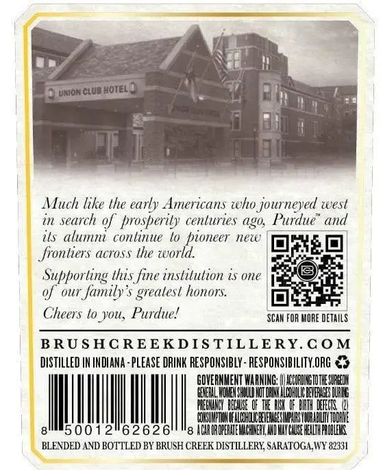 Brush Creek Straight Bourbon Whiskey Aged 7 Years – 750ml - Image 2