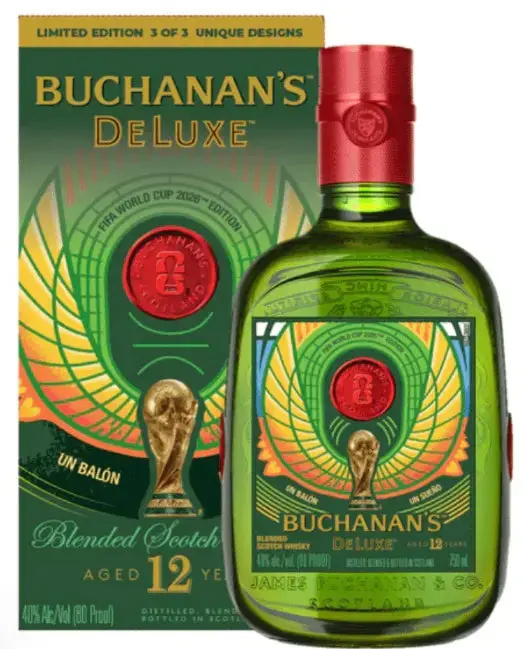 Buchanan’s DeLuxe 12 Year Old Blended Scotch Whisky FIFA World Cup 2026 Limited Edition