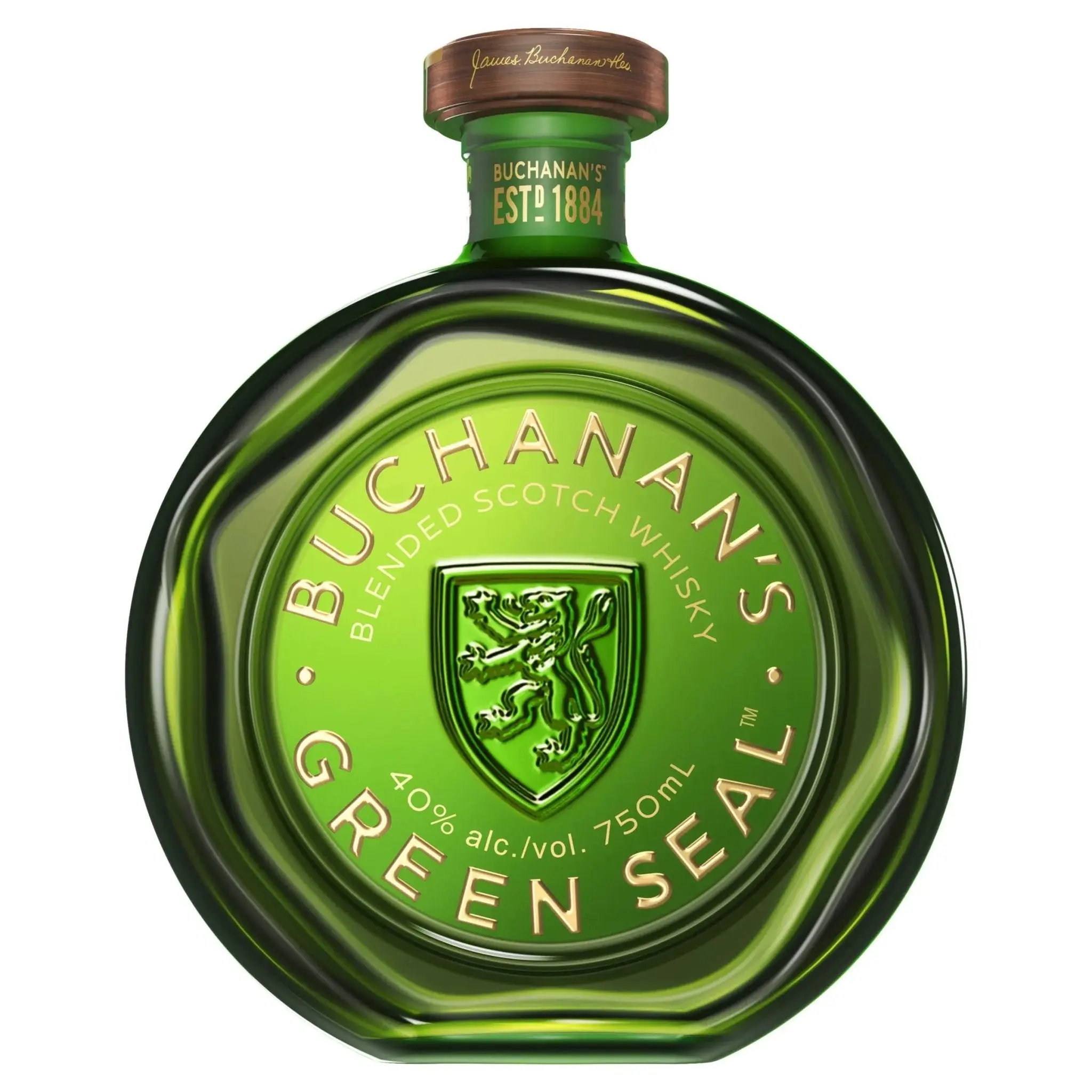Buchanan's Green Seal Blended Scotch Whisky 750ml