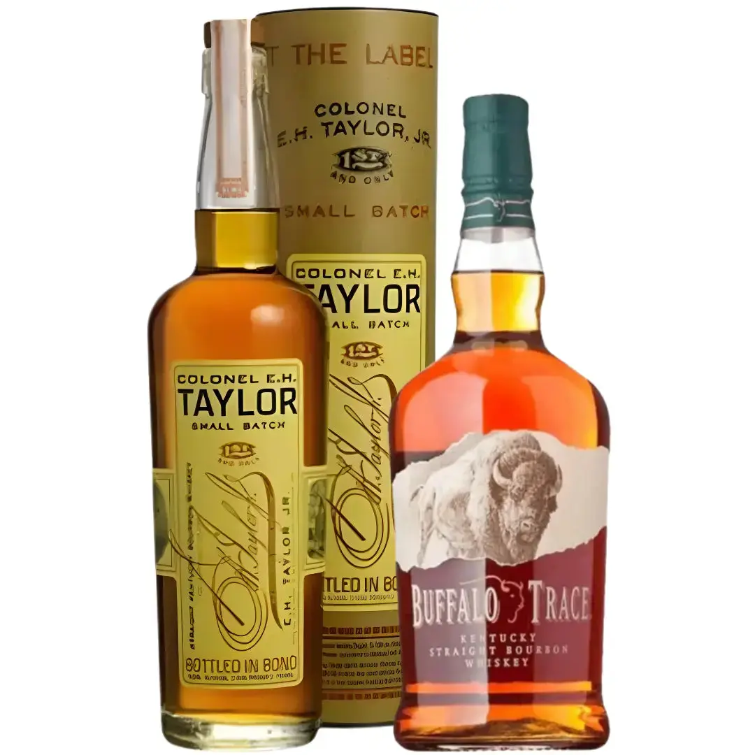 Buffalo Taylor Bundle: Colonel E.H. Taylor, Jr. Small Batch & Buffalo Trace Bourbon