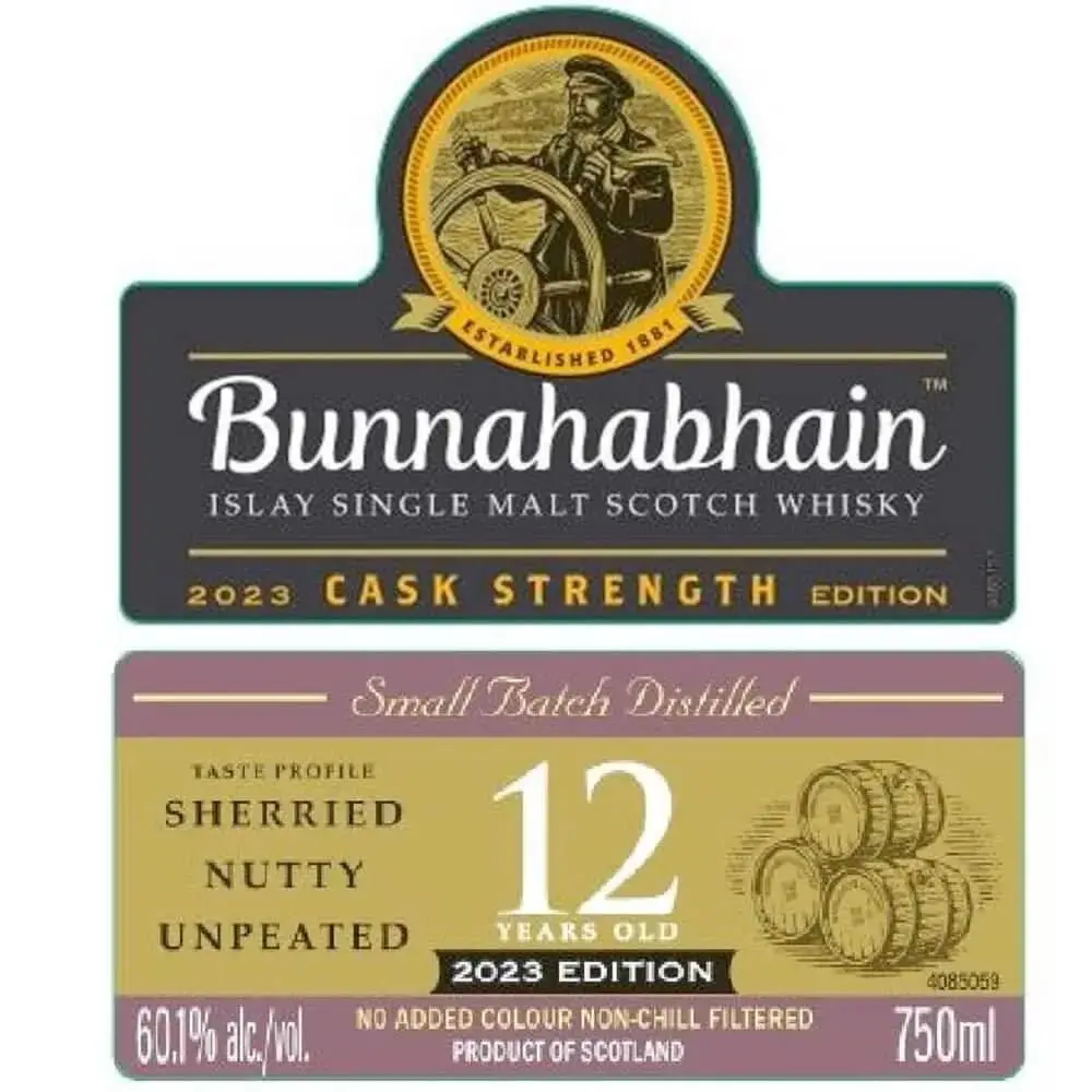 Bunnahabhain 12 Year Old Cask Strength 2023 Edition - Image 2