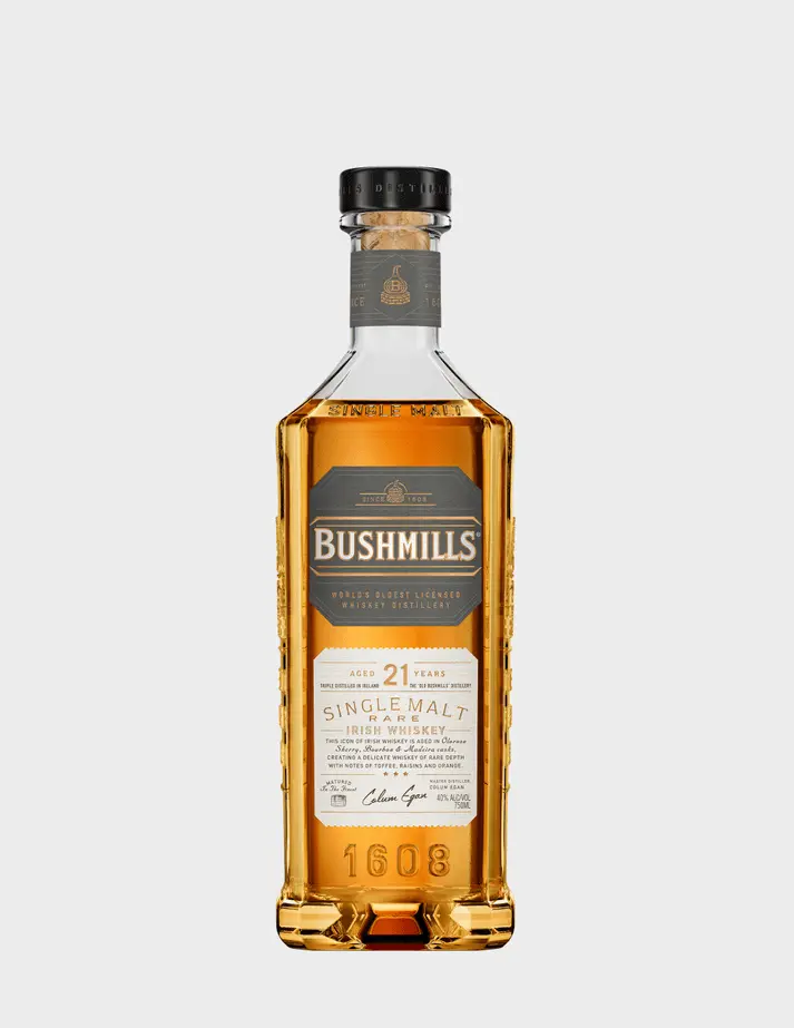 Bushmills 21 Year Old Single Malt Rare