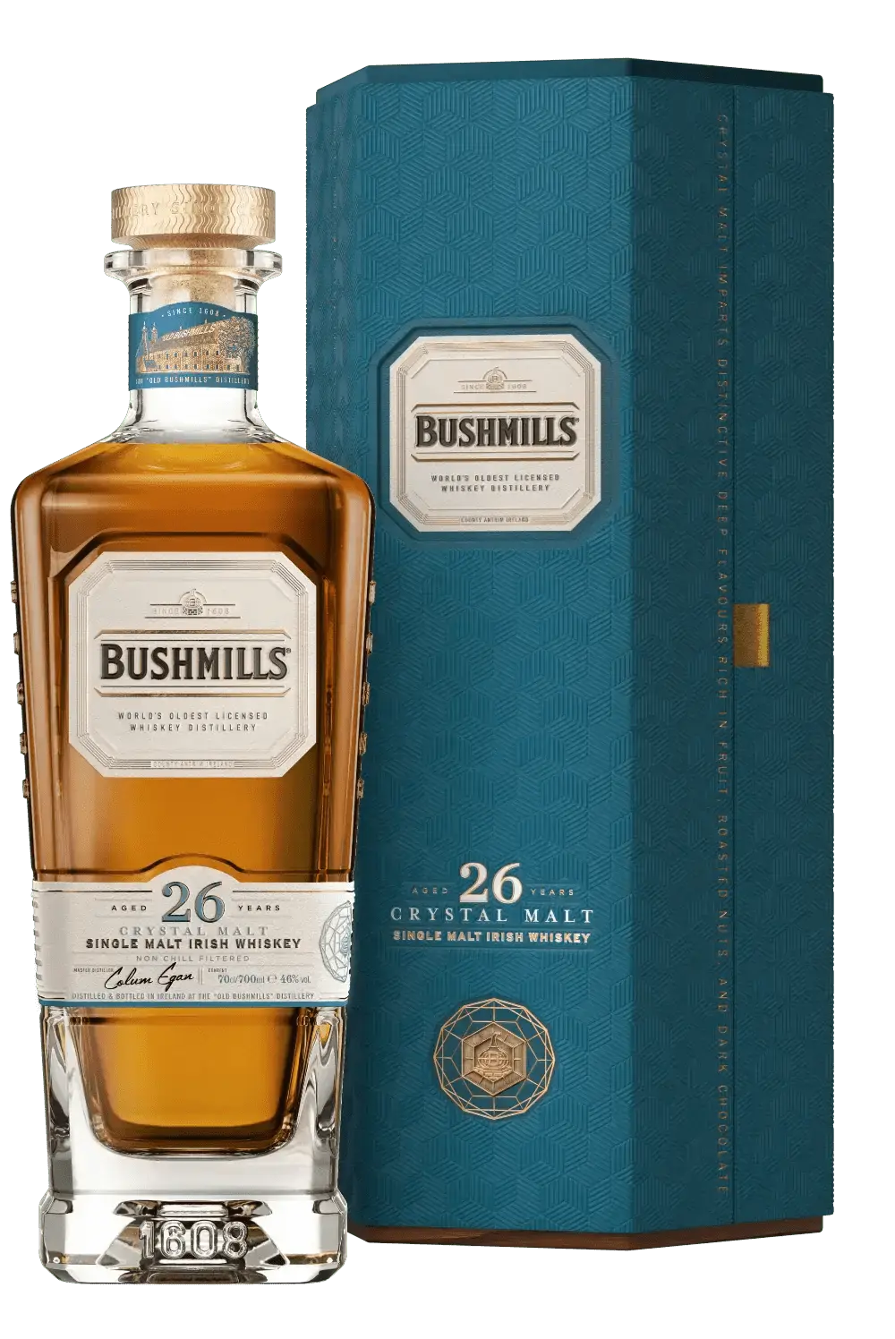 Bushmills 26 Year Old Crystal Malt Single Malt