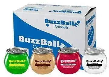 BuzzBallz BuzzBallz Cocktails Fruity Variety Pack 187mL 24 Pack Case