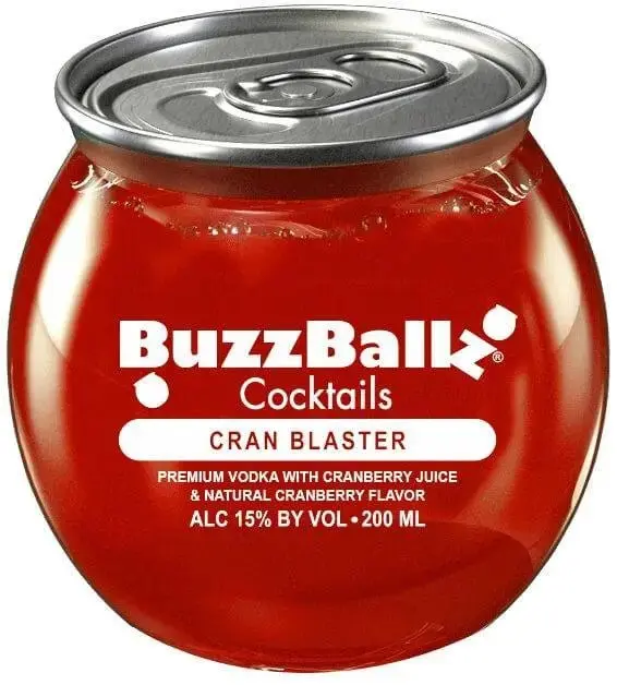 BuzzBallz Cran Blaster 187mL 24 Pack Case