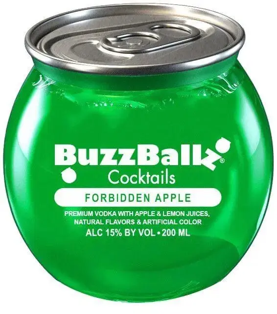 BuzzBallz Forbidden Apple 187mL 24 Pack Case