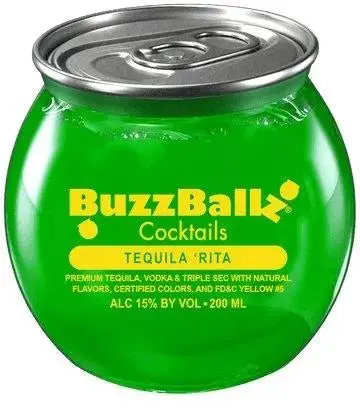 BuzzBallz Tequila 'Rita 187mL 24 Pack Case