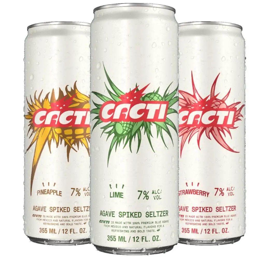 Cacti Lime Seltzer 12pk By Travis Scott