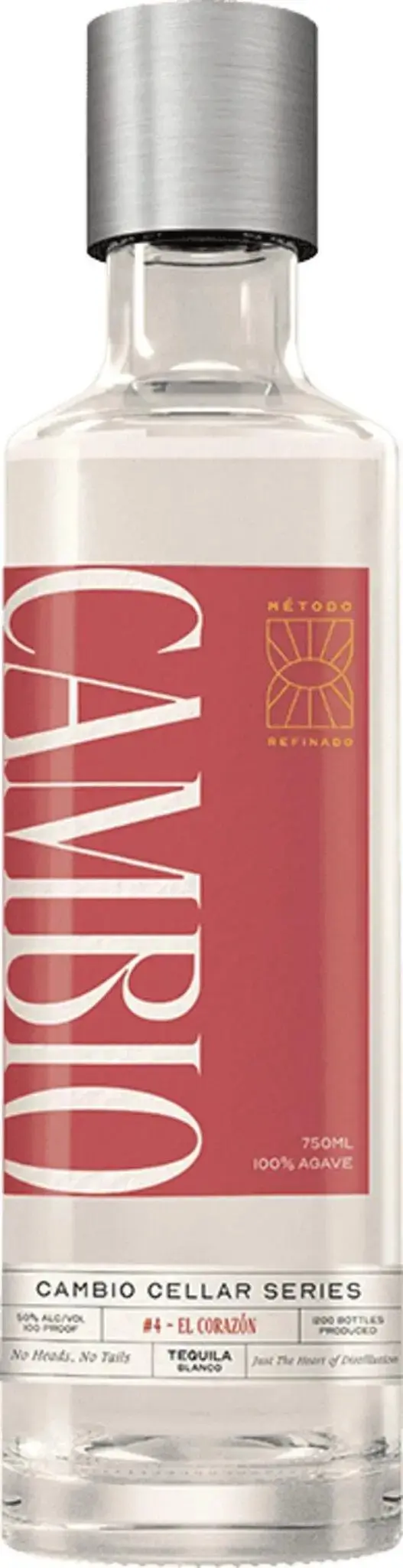 Cambio Tequila Cellar Series, Blanco Corazon