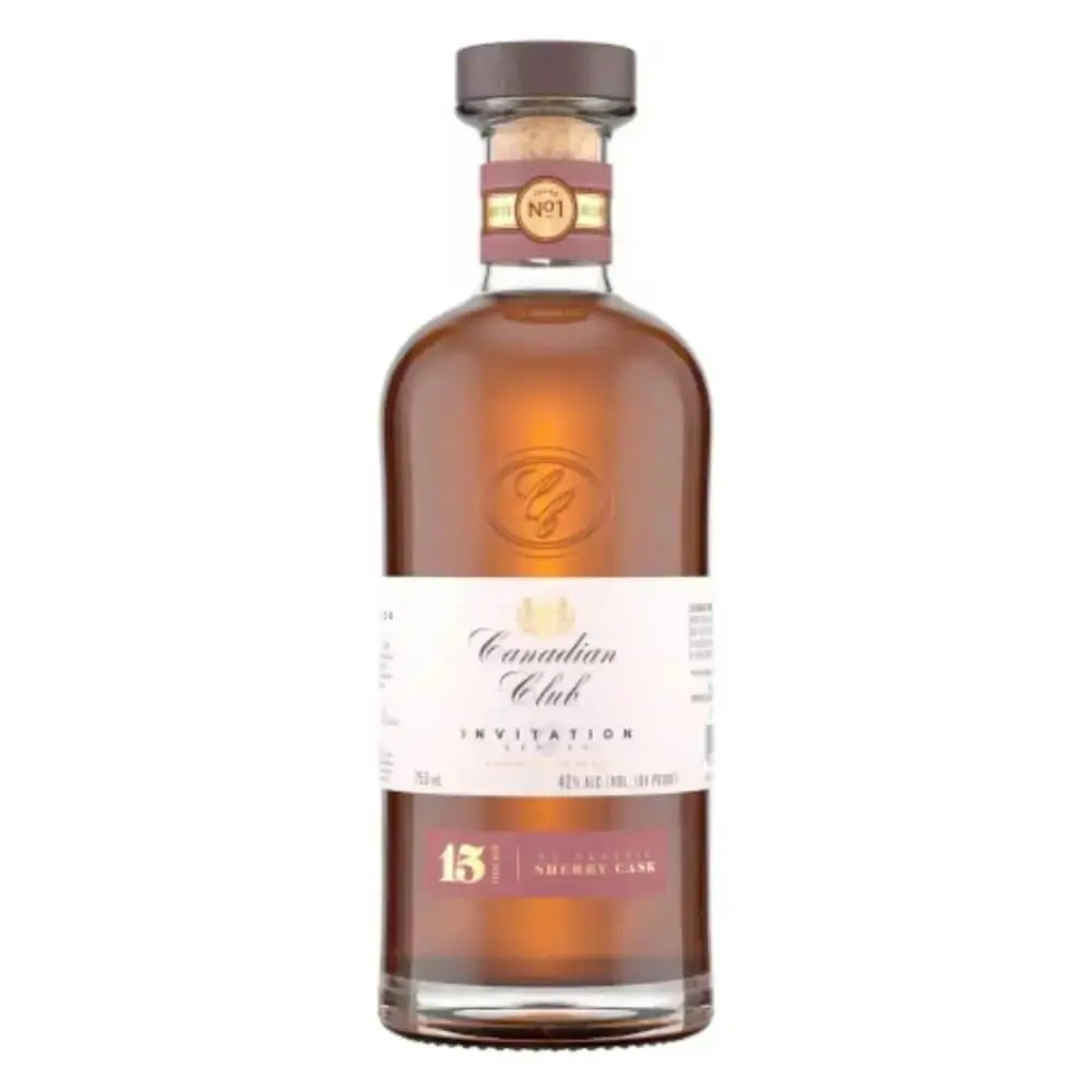 Canadian Club Invitation Series 15 Year Old Sherry Cask Canadian Whisky