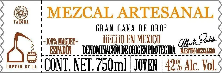 Cava De Oro Mezcal Joven
