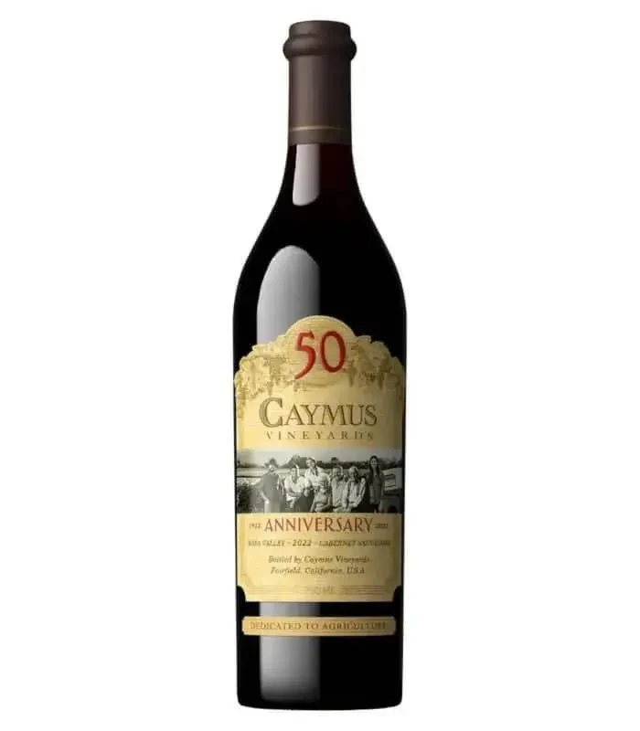 Caymus 50th Anniversary Napa Valley Cabernet Sauvignon 2022 6 Pack - Image 2