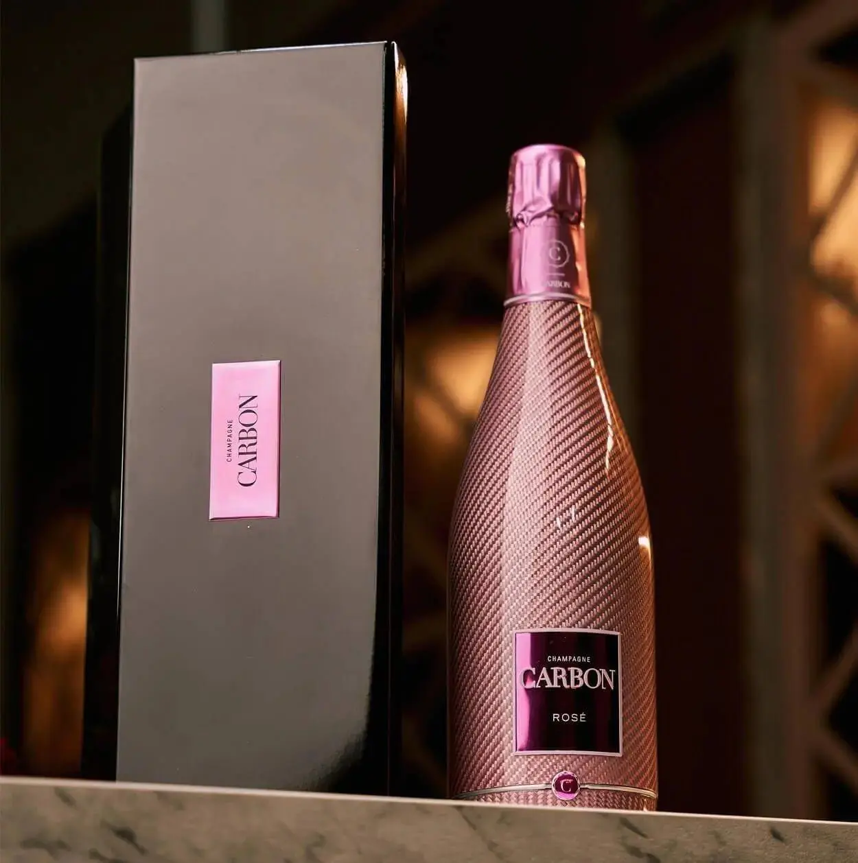 Champagne CARBON Rosé | Signature Carbon Fiber Edition - Image 2