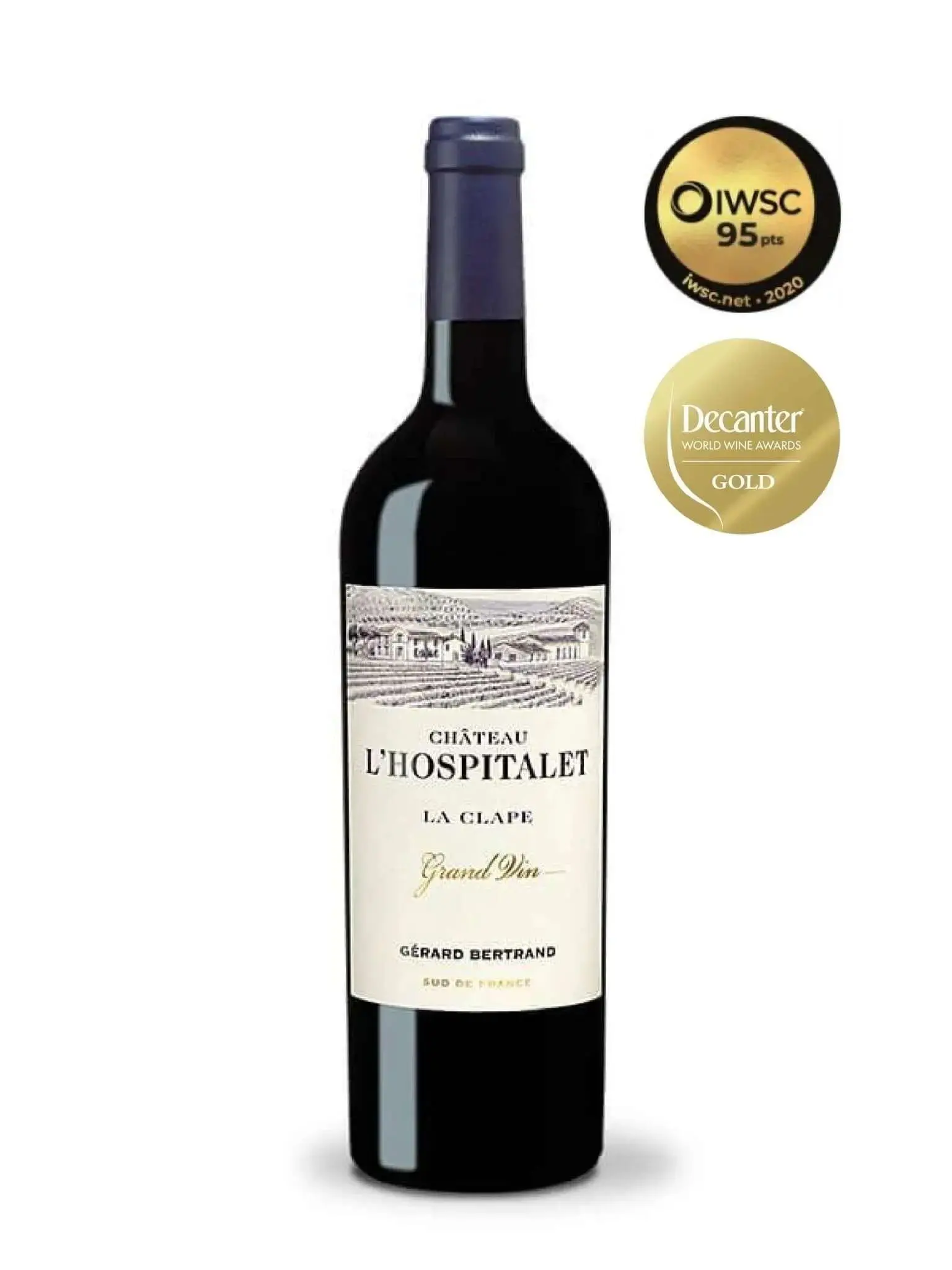 Château L'Hospitalet Grand Vin red wine