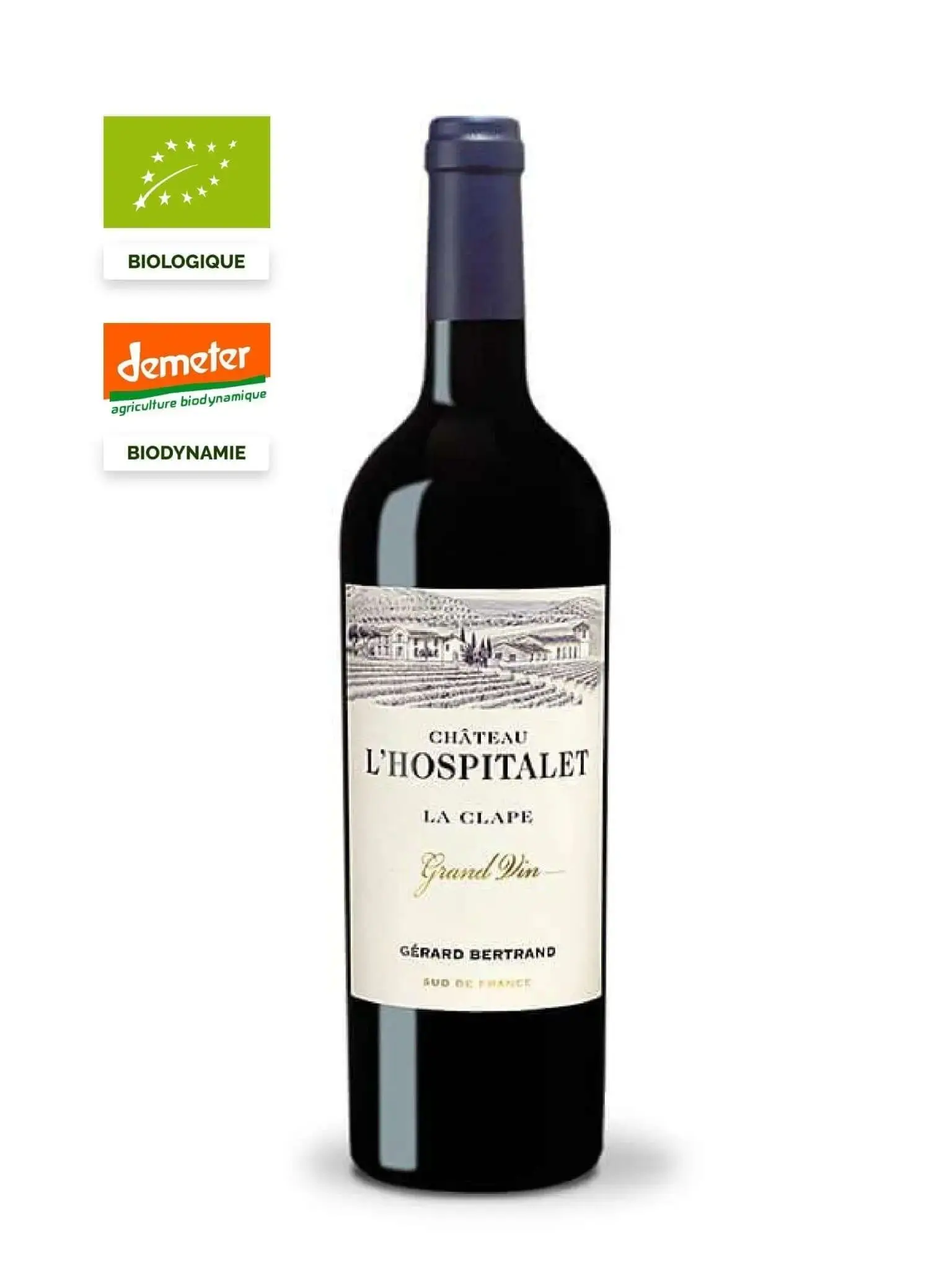 Château L'Hospitalet Grand Vin red wine - Image 2