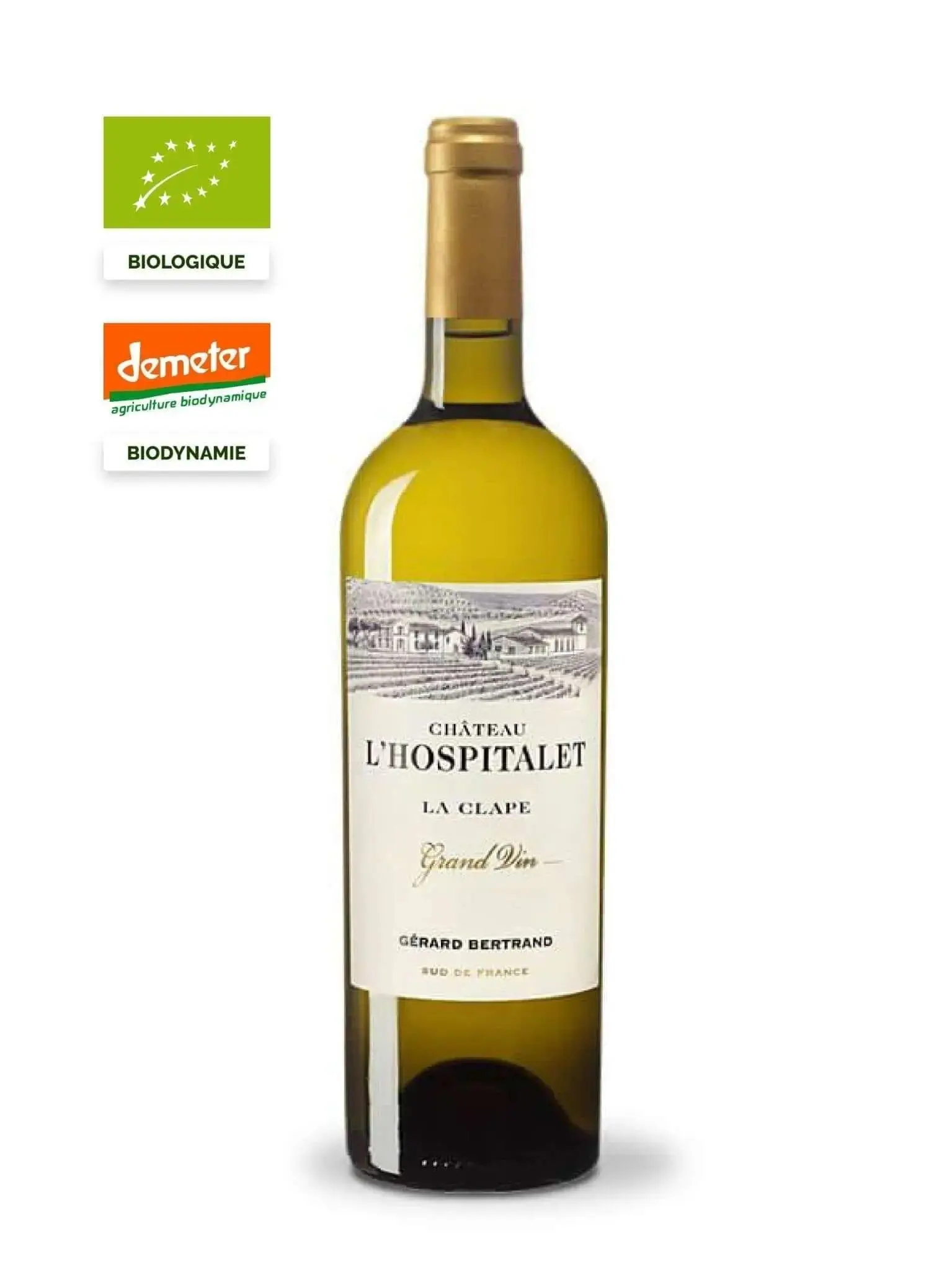 Château L'Hospitalet Grand Vin white wine