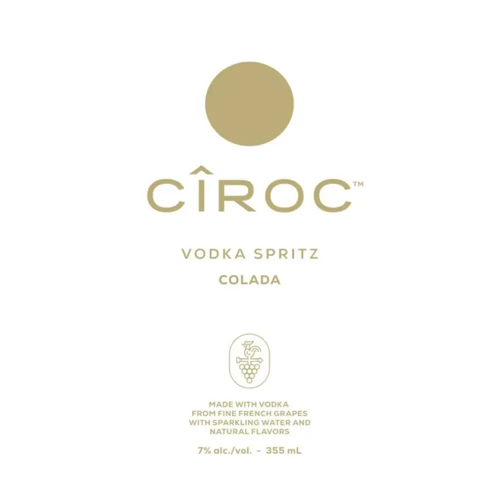 Ciroc Vodka Spritz Colada 4PK Cans - Image 2