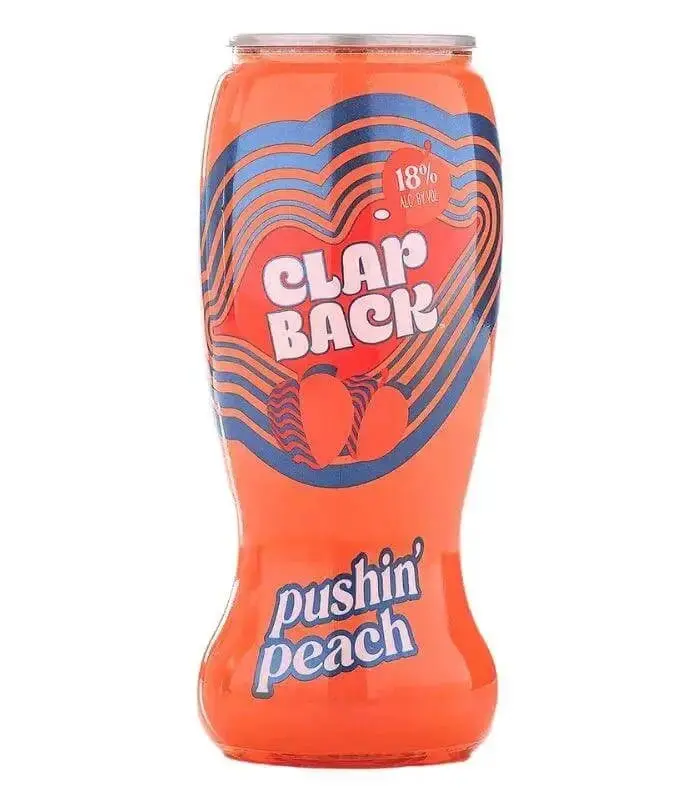 ClapBack Wine Pushin' Peach 375mL