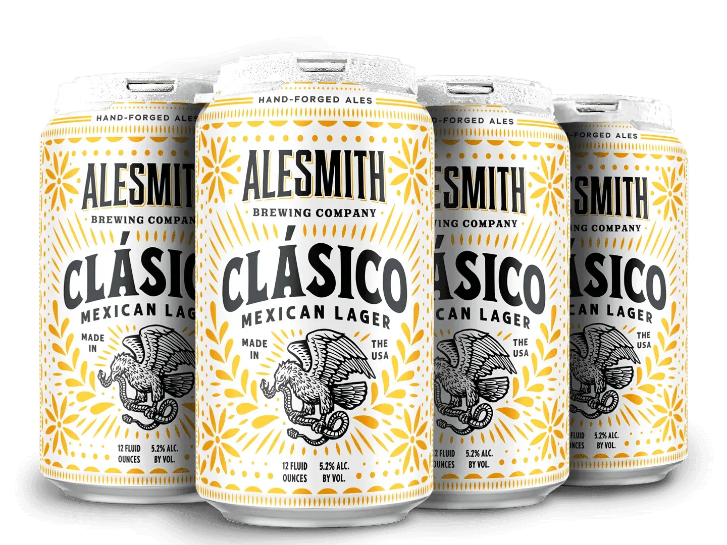 AleSmith Clásico Mexican Lager (5.2% ABV) 12oz Cans - Image 2