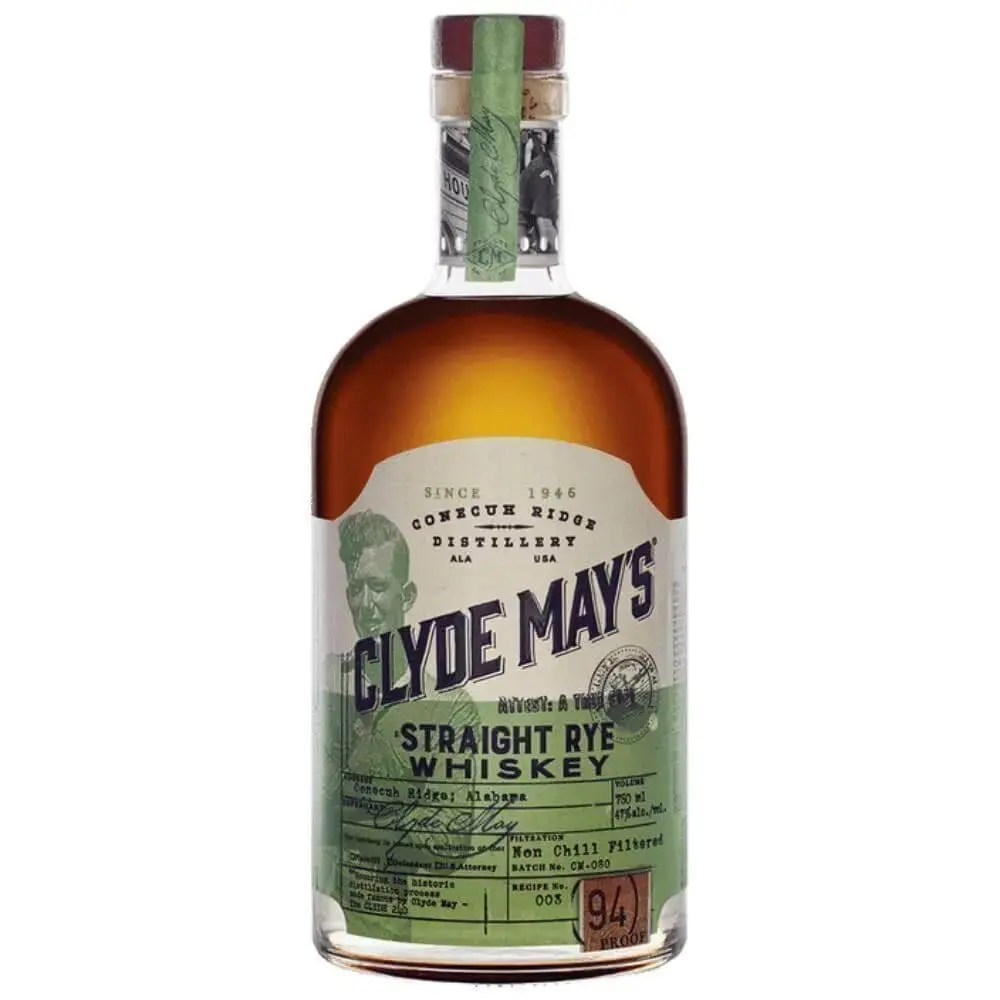 Clyde May's Straight Rye Whiskey