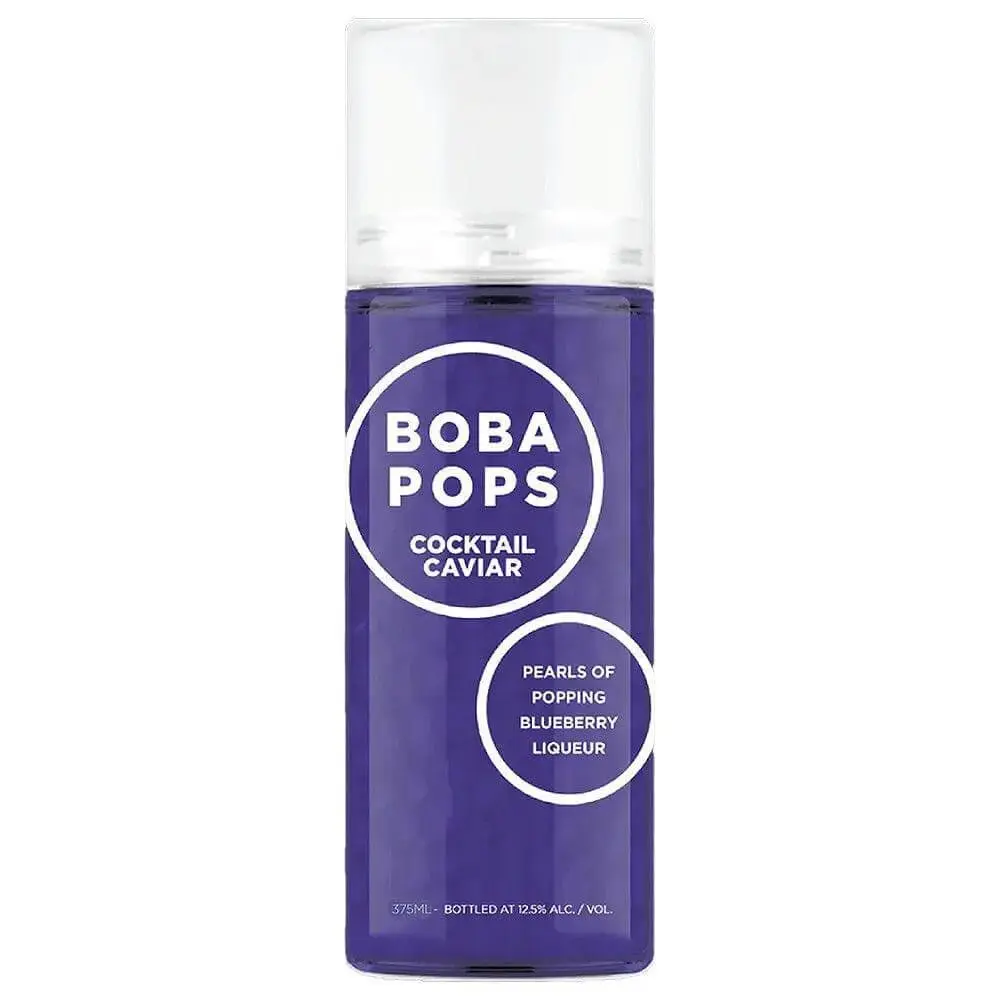Cocktail Caviar Boba Pops Popping Blueberry Liqueur Pearls 375ml
