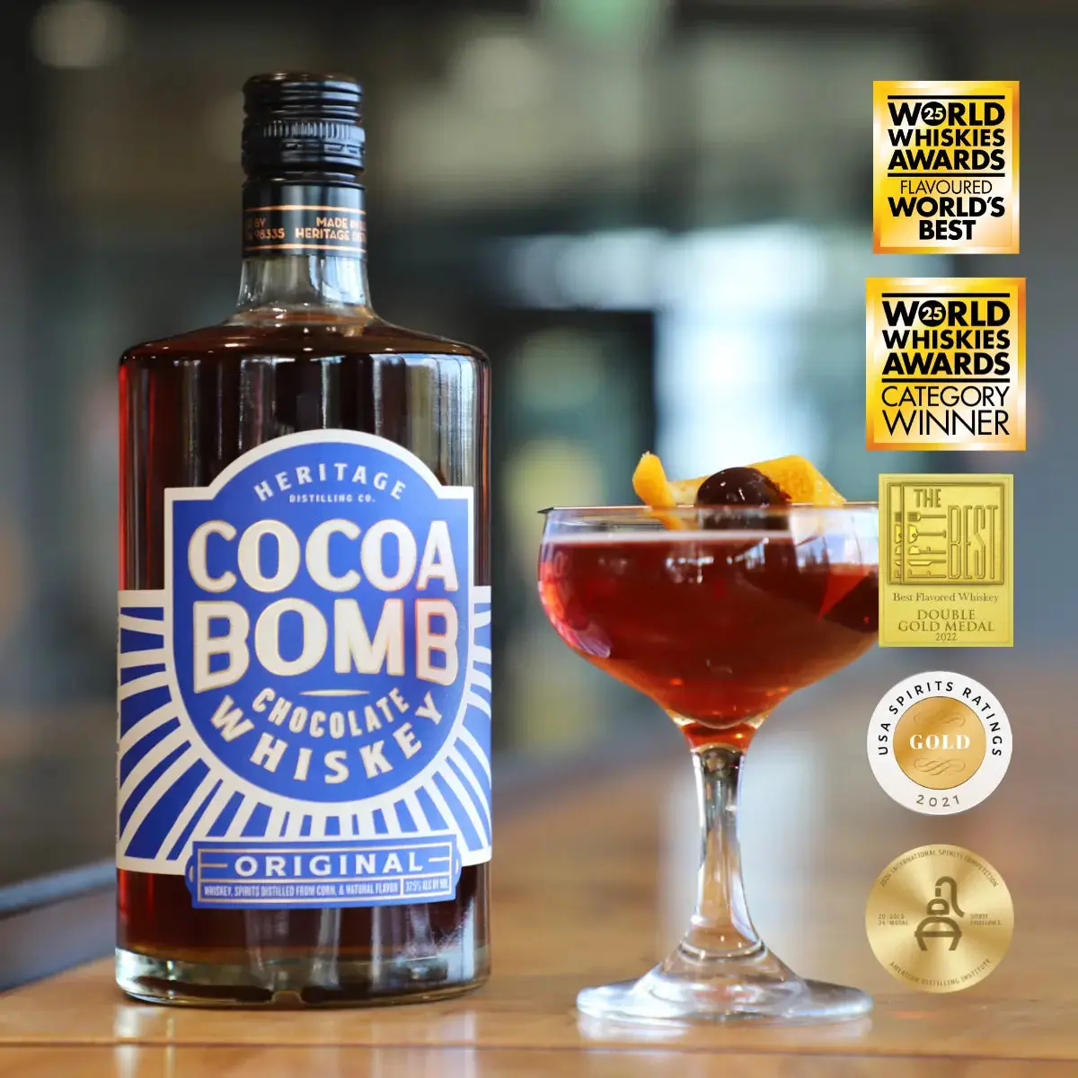 Cocoa Bomb Whiskey - 2 Bottle - Image 2