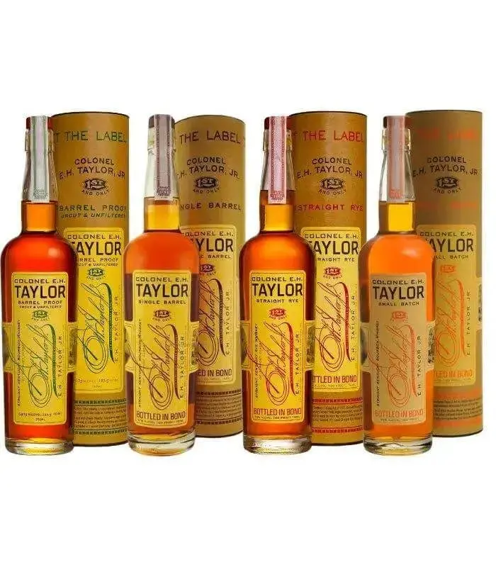 Colonel E.H. Taylor Barrel Proof, Single Barrel, Rye and Small Batch Bundle