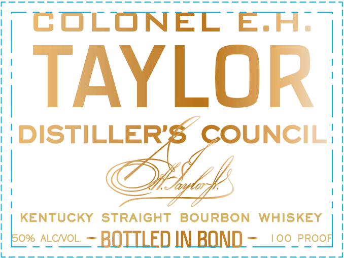 Colonel E.H. Taylor Distiller's Council Kentucky Straight Bourbon Whiskey - Image 4