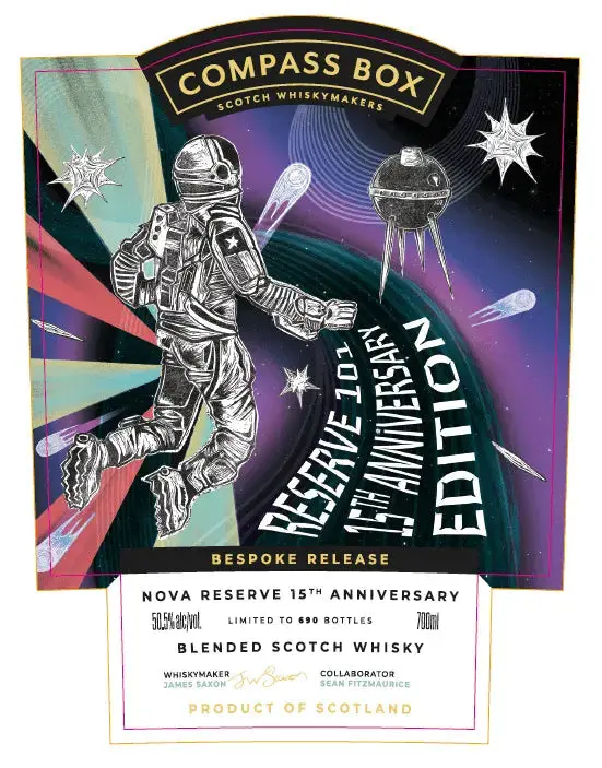 Compass Box Nova Reserve 15th Anniversary Blended Scotch Whisky