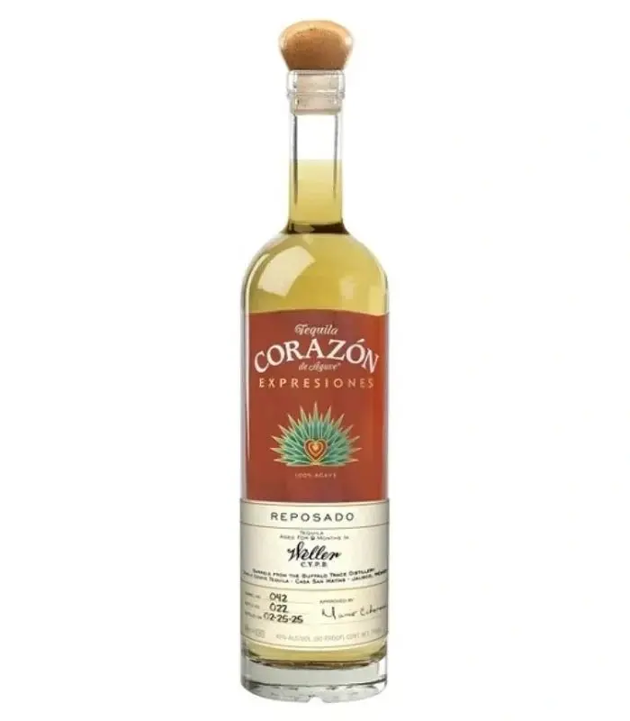 Corazón de Agave Expresiones Reposado Tequila Aged in W.L. Weller C.Y.P.B. Barrels