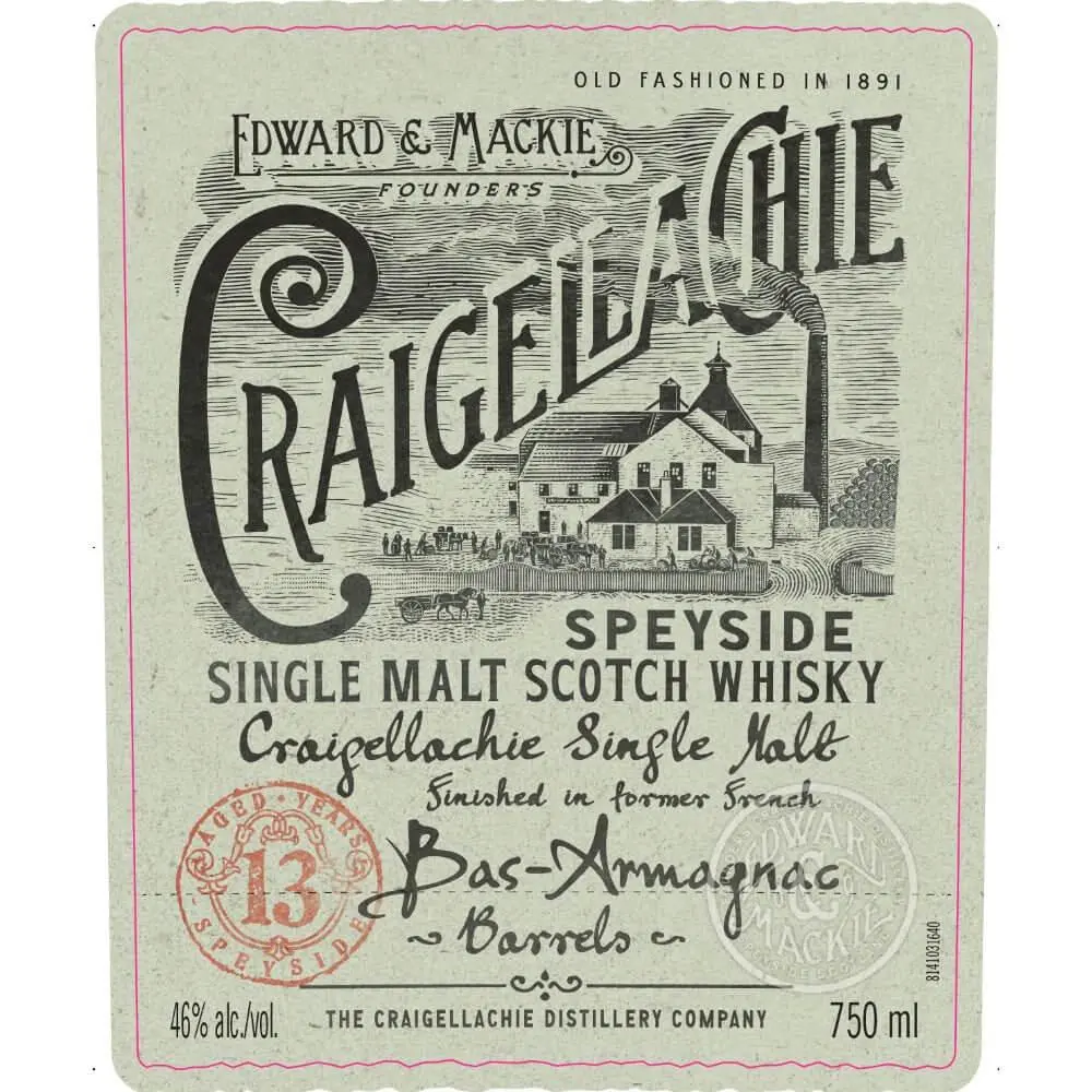 Craigellachie 13 Year Old Armagnac Cask Finish - Image 2
