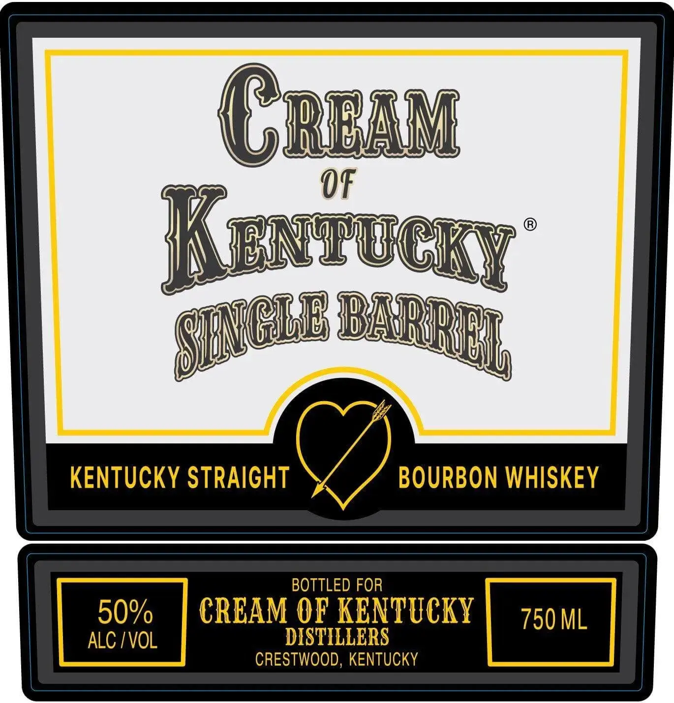 Cream of Kentucky Single Barrel Bourbon Whiskey