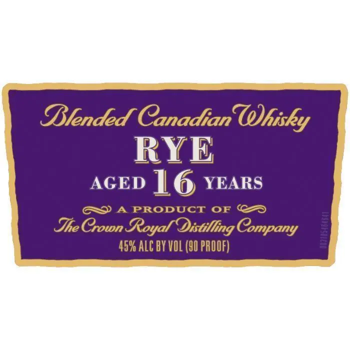 Crown Royal Noble Collection 16 Year Old Rye - Image 2