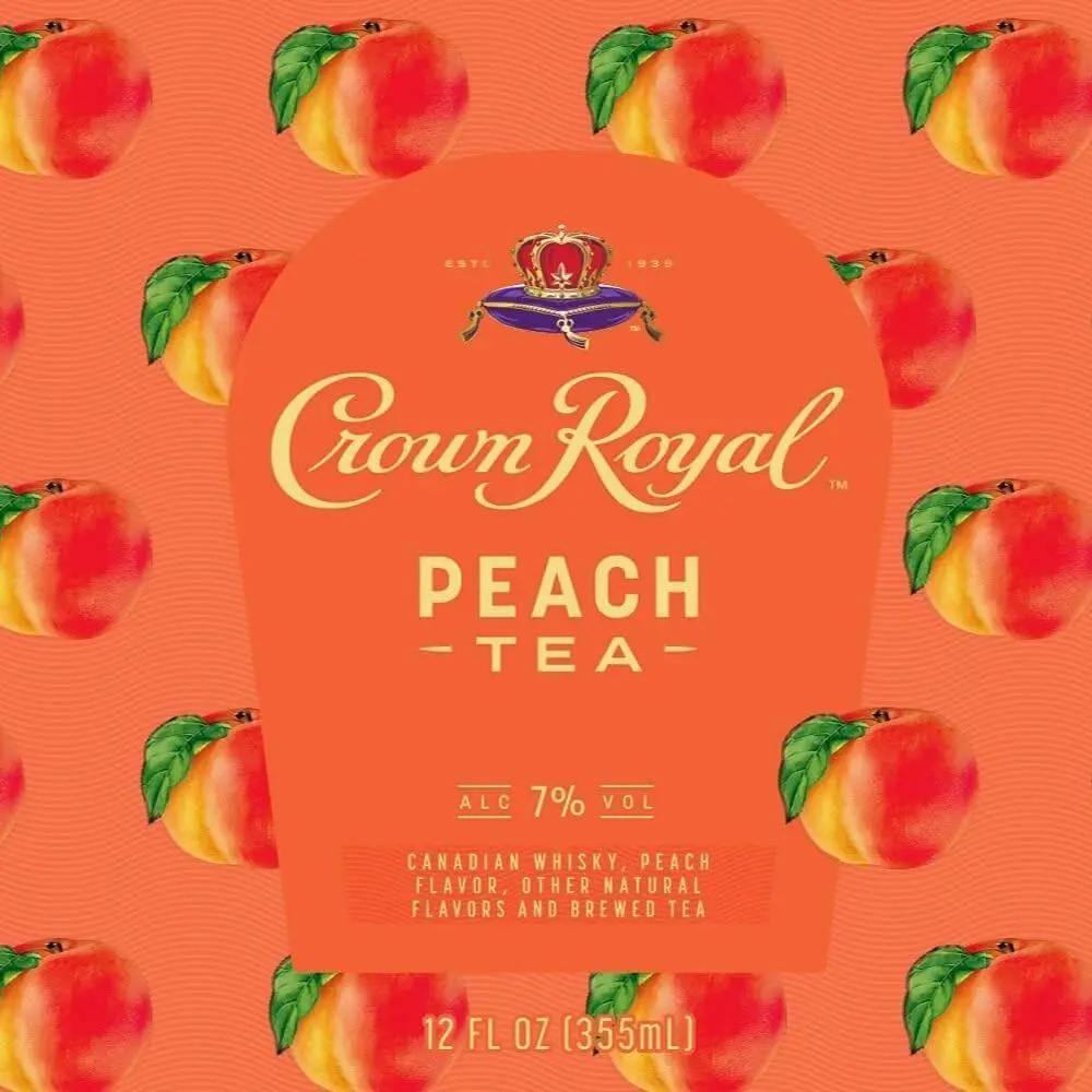 Crown Royal Peach Tea Canned Cocktail - Image 2