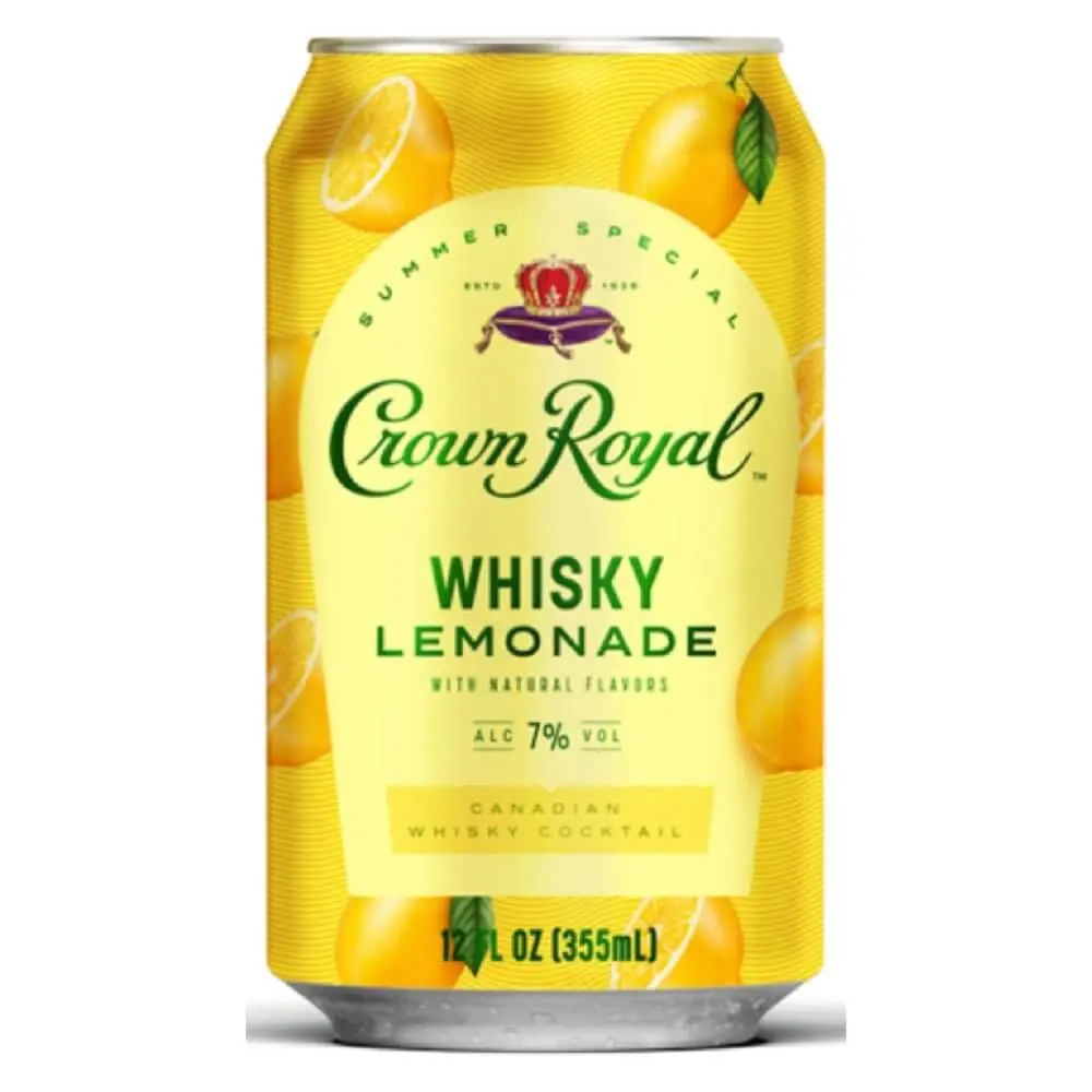 Crown Royal Whisky Lemonade Canned Cocktails 4 Pack - Image 2