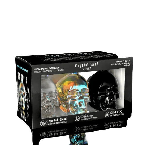 Crystal Head Vodka 3 x 50ml Mini Pack