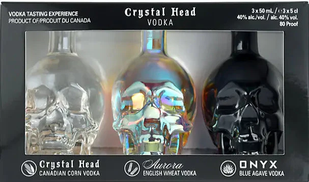 Crystal Head Vodka 3 x 50ml Mini Pack - Image 2