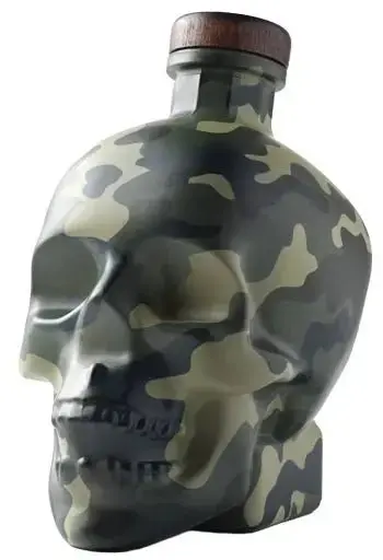 Crystal Head Vodka Camo Veteran Tribute Limited Edition