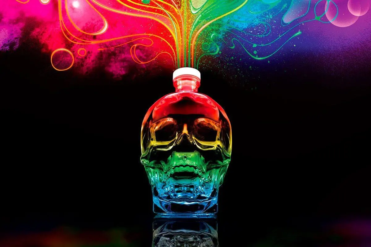 Crystal Head Vodka Pride Bottle - Image 3