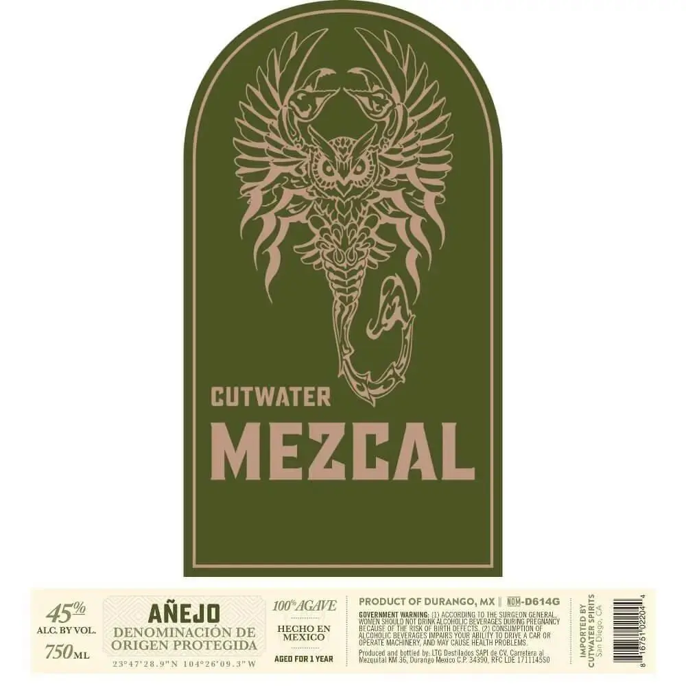 Cutwater Mezcal Añejo