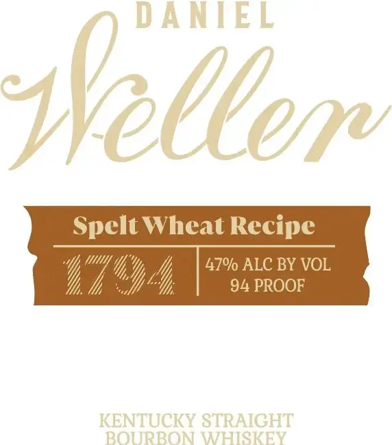 Daniel Weller 1794 Spelt Wheat Recipe Kentucky Straight Bourbon Whiskey - Image 2