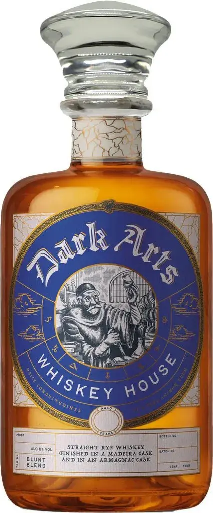 Dark Arts Whiskey House 8 Year Blunt Blend Rye Finished in Madeira & Armagnac Casks