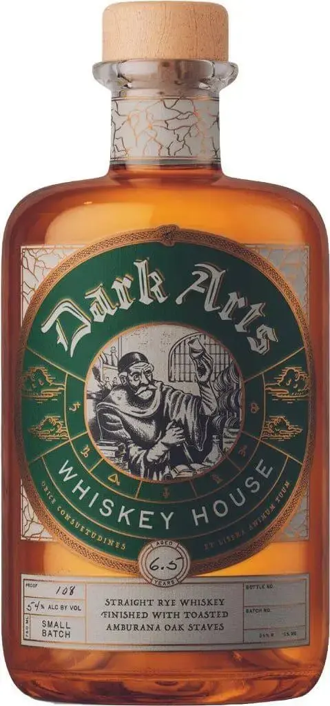 Dark Arts Whiskey House Amburana Oak Staves Straight Rye Whiskey 750ml